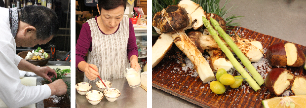 メインの夕食の写真